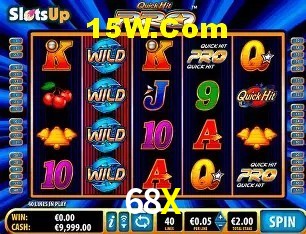 Jackpots e promoções na 68X